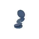 OSLO - @memorii Recycled 15 Watt Wireless Charger Multi - Cable Set - Blue.webp