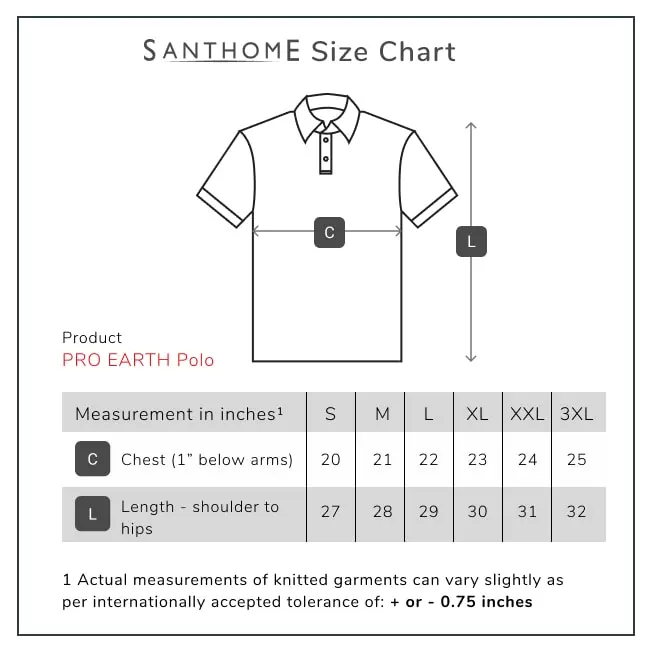 Santhome PRO EARTH - The Fully Recycled Polo Shirt.webp