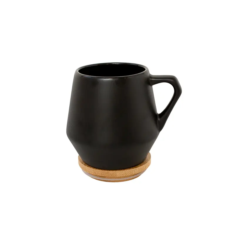 SEVILLA - eco-neutral Ceramic Mug with Bamboo Lid - Black.webp
