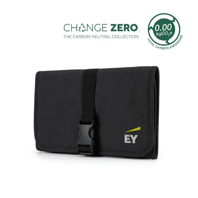 EY - CHANGE ZERO Ocean Series RPET Electronics Organizer
