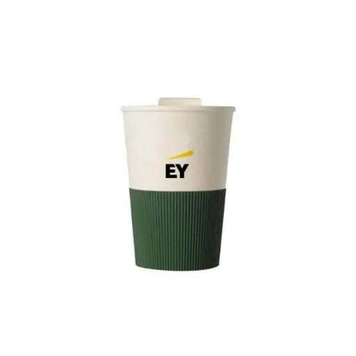 EY - Malta Reusable Wheat Straw Cup 350ml - Green