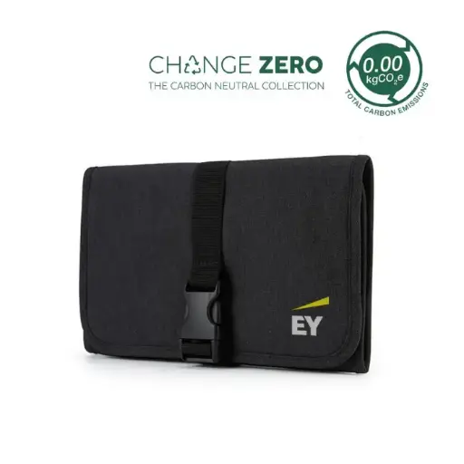 EY - CHANGE ZERO Ocean Series RPET Electronics Organizer